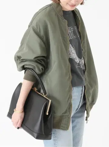 미사용 Deuxieme Classe 밀리터리 블루종 정가 5만 6100엔