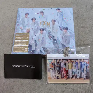 Timelesz FAM 유니버셜 한정판 CD+굿즈 [ 미개봉+미시청 ]