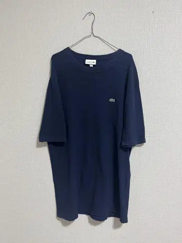 LACOSTE BEAMS 라코스테 썸머 니트 반팔 니트 네이비