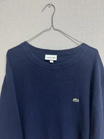LACOSTE BEAMS 라코스테 썸머 니트 반팔 니트 네이비