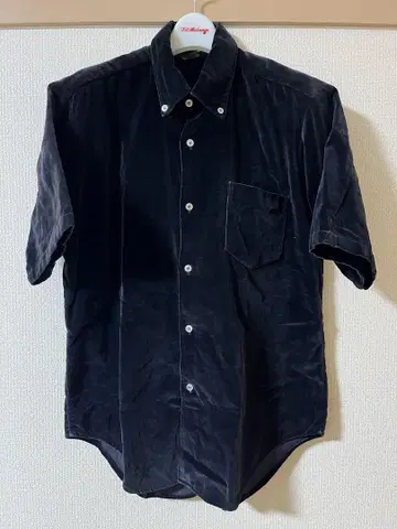 70s DA VINCI Velours Half Sleeve Shirts