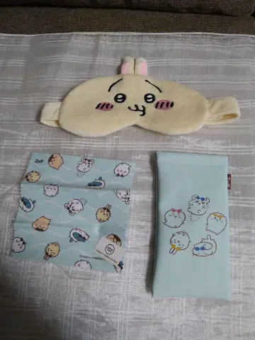 치이카와 (먼작귀) 안경 케이스 안대 조프
