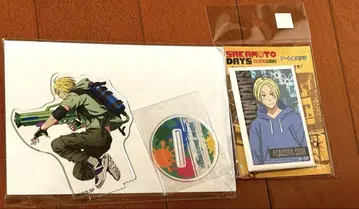 SAKAMOTO DAYS 아크릴 피규어 스탠드 페인트볼 아사쿠라 신