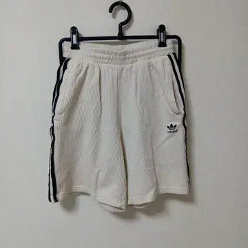 adidas 와플 하프 팬츠 숏팬츠 원더 화이트