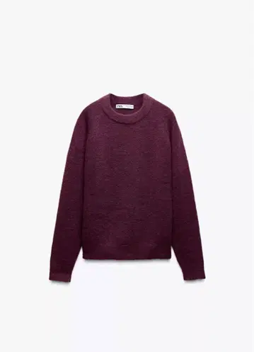 ZARA 플레인 니트 스웨터 긴팔
