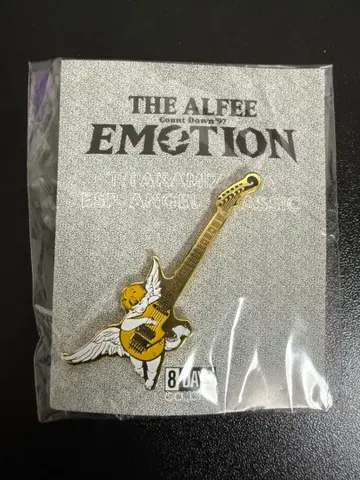 THE ALFEE ESP 엔젤 기타 핀 배지 1997 ALFEE