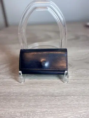 COCOMEISTER 네이비 키케이스 가죽 코코마이스터