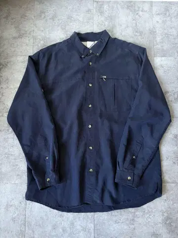 The North Face 네이비 긴팔 셔츠