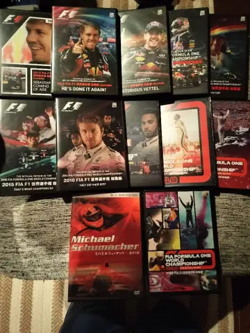 F1 총집편 DVD 세트 2010-2020 플러스 1장 총 12장 세트