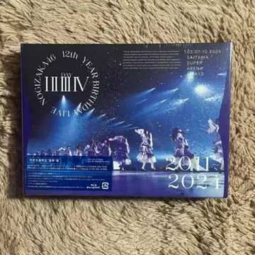 노기자카46 12thYEARBIRTHDAYLIVE 완전 생산 한정판