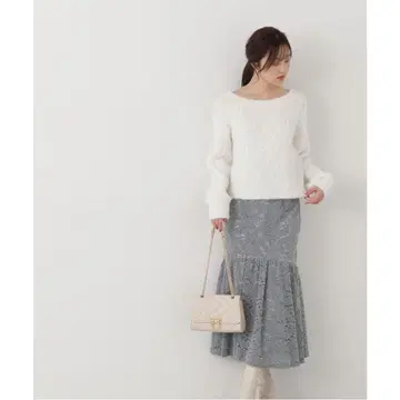 PROPORTION BODY DRESSING 몰 레이스 머메이드 스커트