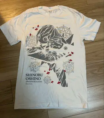 모노가타리 시리즈 오와리모노가타리 티셔츠 오시노 시노부