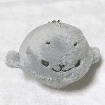 레어 고마타마 봉제 인형 복슬복슬 마스코트 그레이