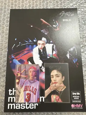 stray kids 스키즈 HMV 플라이어 트레이딩 카드 현진