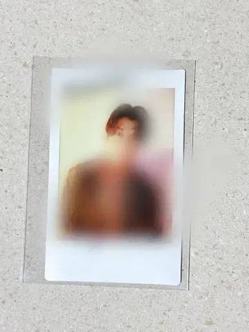 다나카 케이 친필 사인 폴라로이드
