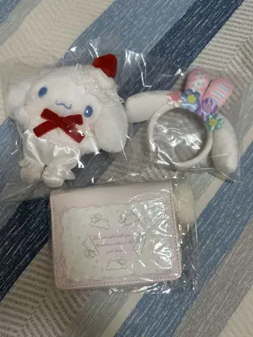 산리오 시나모롤 딸기 케이크 마스코트와 시나모롤 머리띠 덤 포함