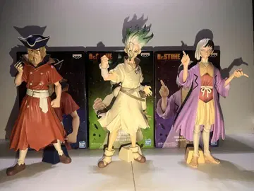 Dr. Stone 피규어 3개 세트