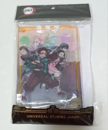 미개봉 새상품 귀걸이 & 주얼리 스탠드 세트 USJ 유니버셜 귀멸의 칼날