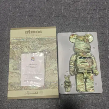 BE@RBLICK 베어브릭 atmos AGED MAP 지