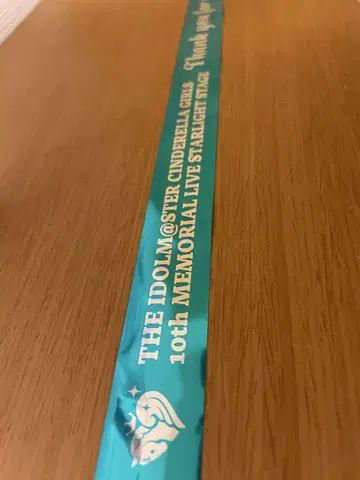 아이돌 마스터 신데렐라 걸스 데레스테 라이브 은색 테이프 데레마스