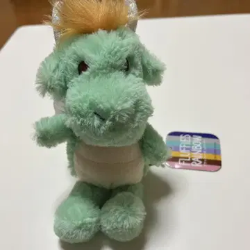 절판! 산레몬 플러피 레인보우 드래곤 봉제 인형 S