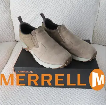 MERRELL 스웨이드 슬립온 베이지