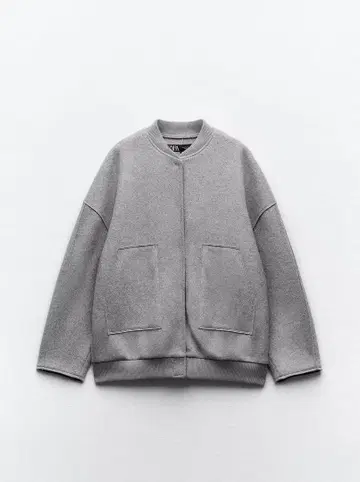 ZARA 빅 실루엣 봄버 자켓