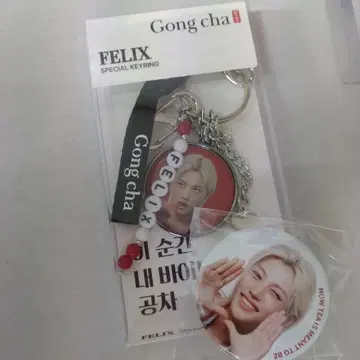 공차 필릭스 키링 레드 캔 배치 덤