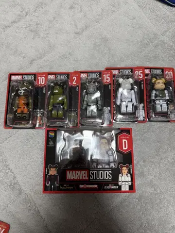 MARVELSTUDIOS 5체(2.10.15.20.25)+D상
