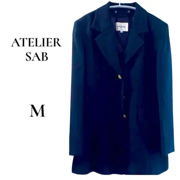 ATELIER SAB [ M ] 코트 자켓 아우터 블랙 네이비 포멀