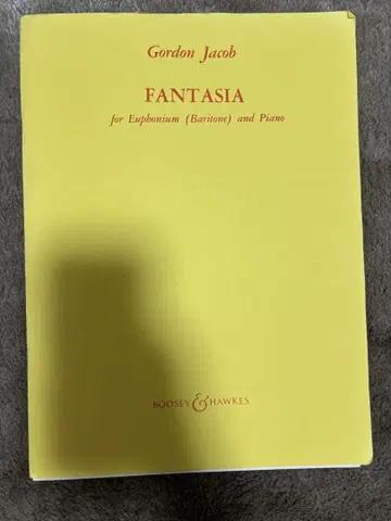 Gordon Jacob FANTASIA 유포니움