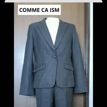 [ COMME CA ISM ] 그레이 스트라이프 수트 자켓