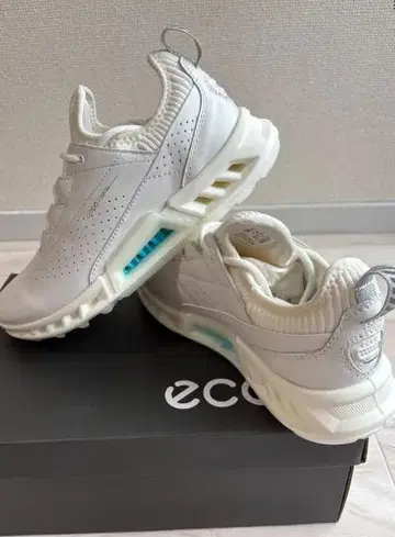 ECCO 여성용 골프화 라이트 핑크 23cm 경량 발수