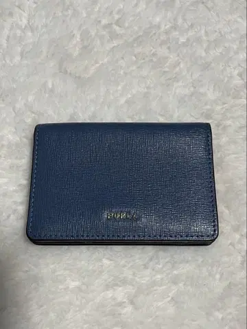 FURLA 카드 케이스 명함지갑 파랑