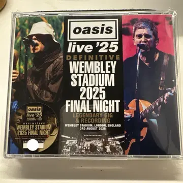 Oasis WEMBLEY STADIUM25 FINAL NIGHT
