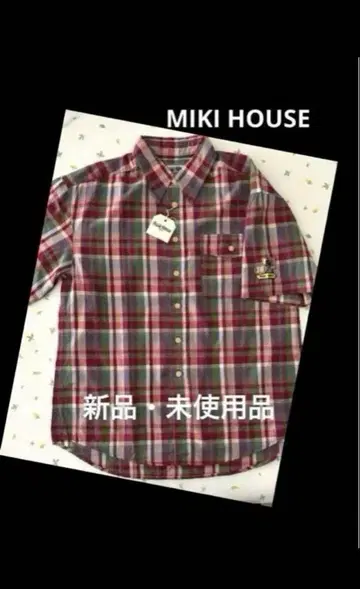 [ 새상품 ] 미키하우스 반팔 셔츠 남성용 size - M
