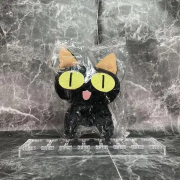 [ 미개봉 새상품 ] 트라이건 검은 고양이 봉제 인형
