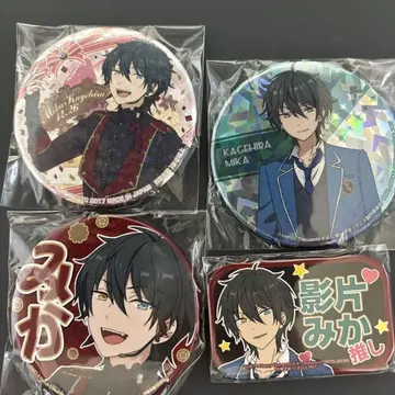 앙스타 카게히라 미카 최애 캔뱃지 프라이스 4점
