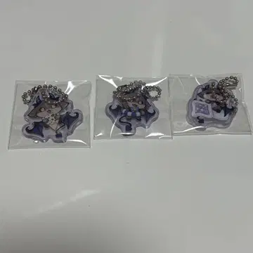 데비룬 Summer 아크릴 키링 데비데비 데비루 컴플리트 세트