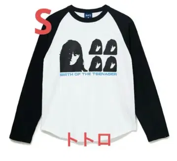 BoTT DISC 래글런 L/S TEE WHITE 래글런 S