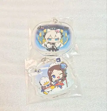 fgo 산리오 아크릴 키링 세트 모르간 다빈치