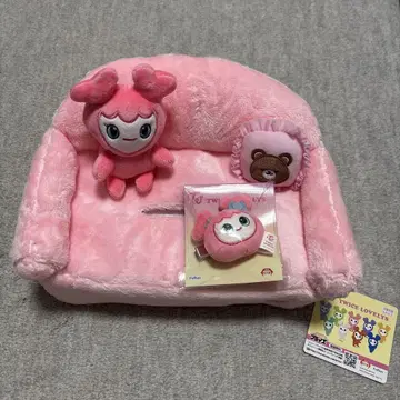 TWICE LOVERYS 허벅지 티슈 커버 봉제 인형 헤어핀 gigo