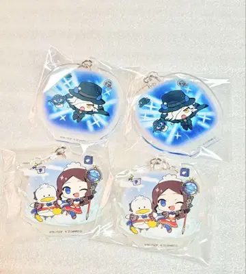 fgo 산리오 아크릴 키링 세트 에드몽 다빈치