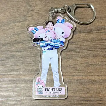 일본햄 파이터즈 타미야 유스케 마이멜로디 아크릴 키링