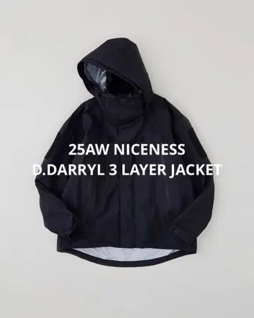 25AW NICENESS D.DARRYL 3 LAYER JACKET