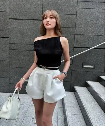 sheller 사이드 헴 쇼트 팬츠 M 새상품