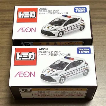토미카 AEON 도요타 아쿠아 루마니아 경찰 디자인 사양