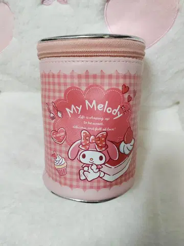 마이멜로디 캔 모양 파우치 산리오 아베일