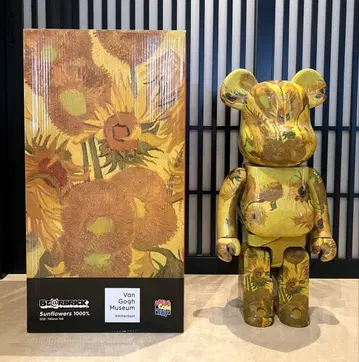 메디콤토이 베어브릭 고흐 해바라기 1000%