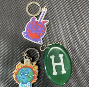 HUF 하프 키링 세트